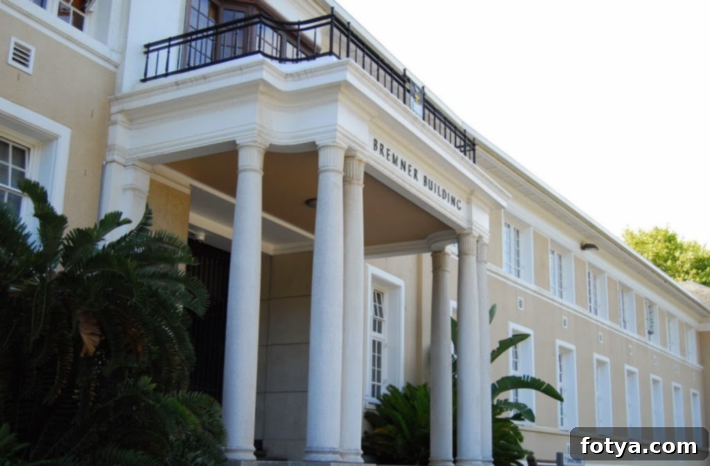 Πανεπιστήμιο του Κέιπ Τάουν 4 Κτίριο Bremner Hall στο Πανεπιστήμιο του Κέιπ Τάουν