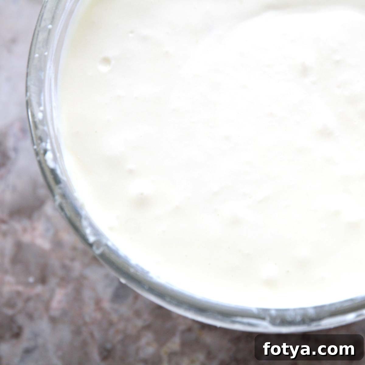 Αφράτο Ιαπωνικό Cheesecake με Υγιεινό Ελληνικό Γιαούρτι 5 Υγρή σύσταση του χυλού