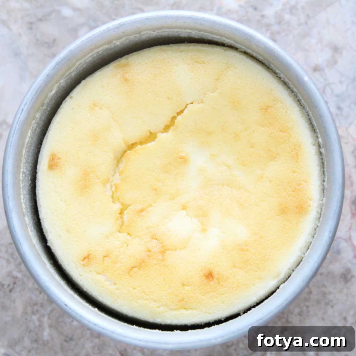 Αφράτο Ιαπωνικό Cheesecake με Υγιεινό Ελληνικό Γιαούρτι 6 Ψημένο τσιζκέικ