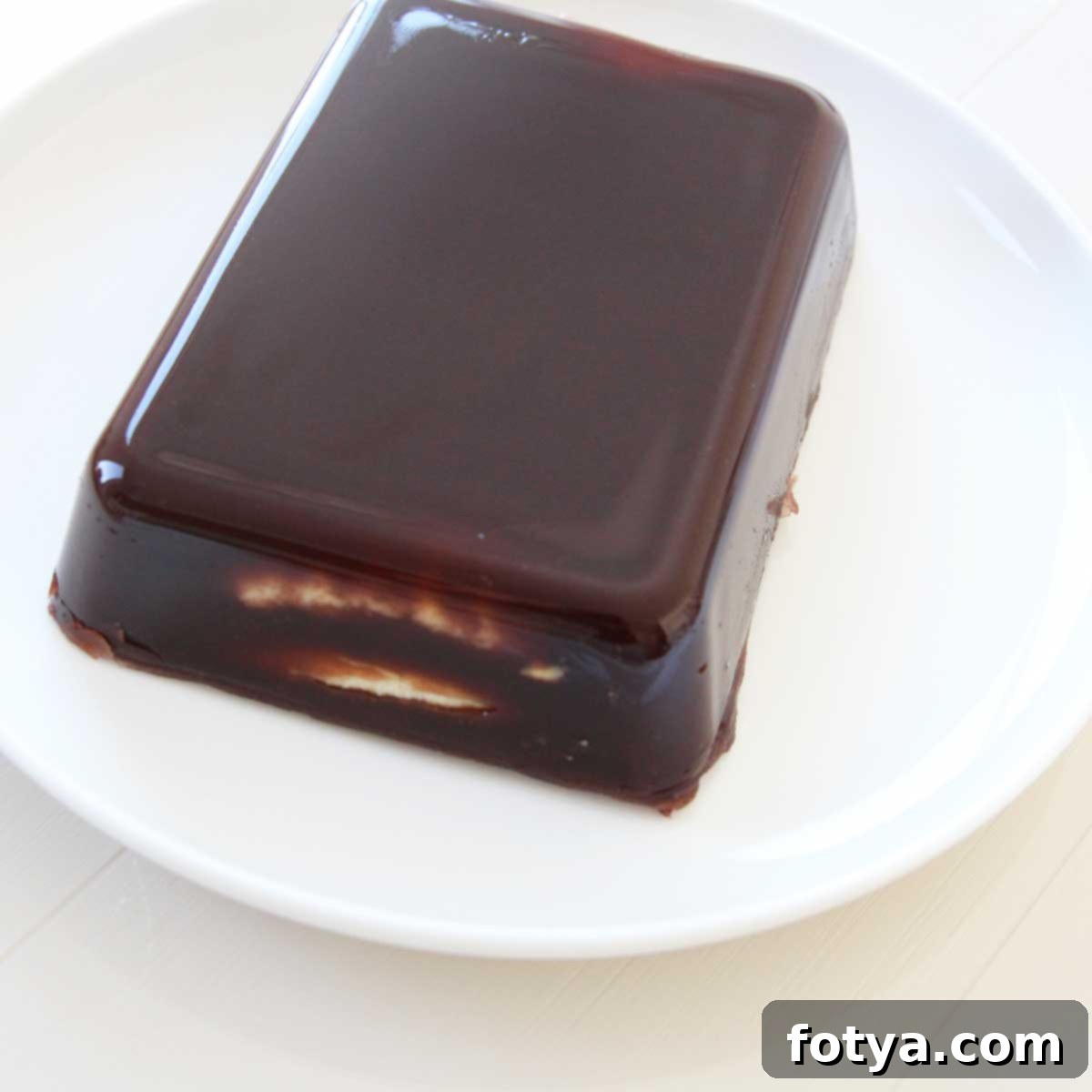 Ιαπωνική Τούρτα Γιοκάν με Σαβαγιάρ 9 Neri Yokan cake που κρυώνει στο ψυγείο