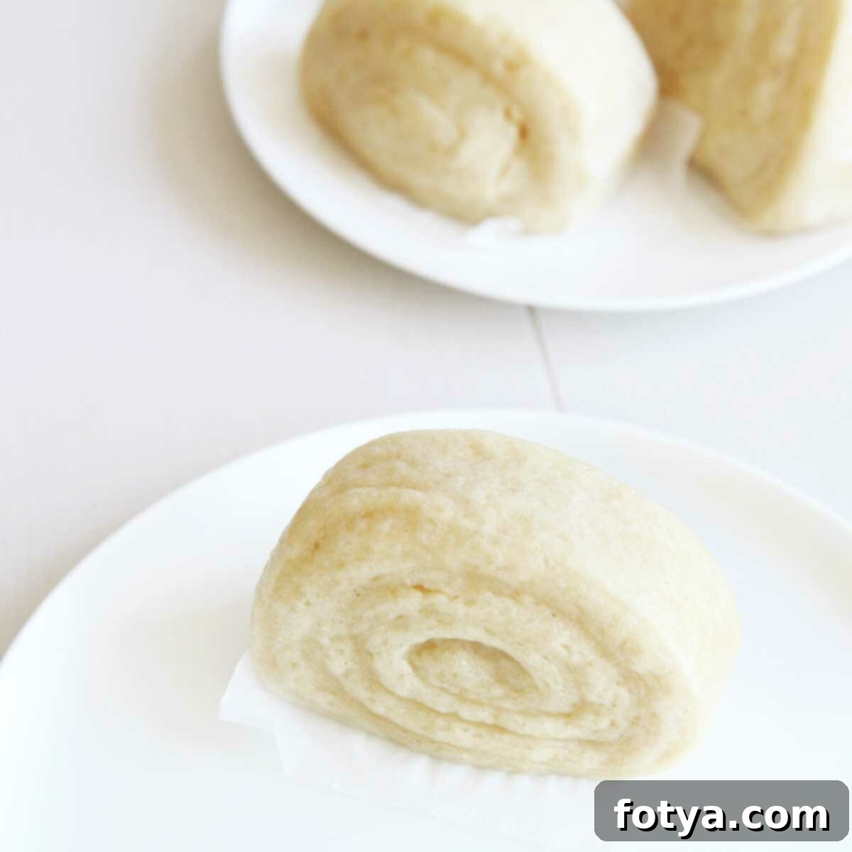 Υγιεινά Τόφου Ψωμάκια στον Ατμό 2 Ζυμωτό Tofu Mantou, ψωμί ατμού