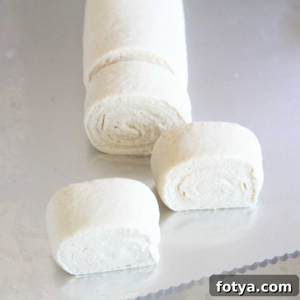 Υγιεινά Τόφου Ψωμάκια στον Ατμό 14 Ψωμάκια Tofu Mantou έτοιμα για το δεύτερο φούσκωμα