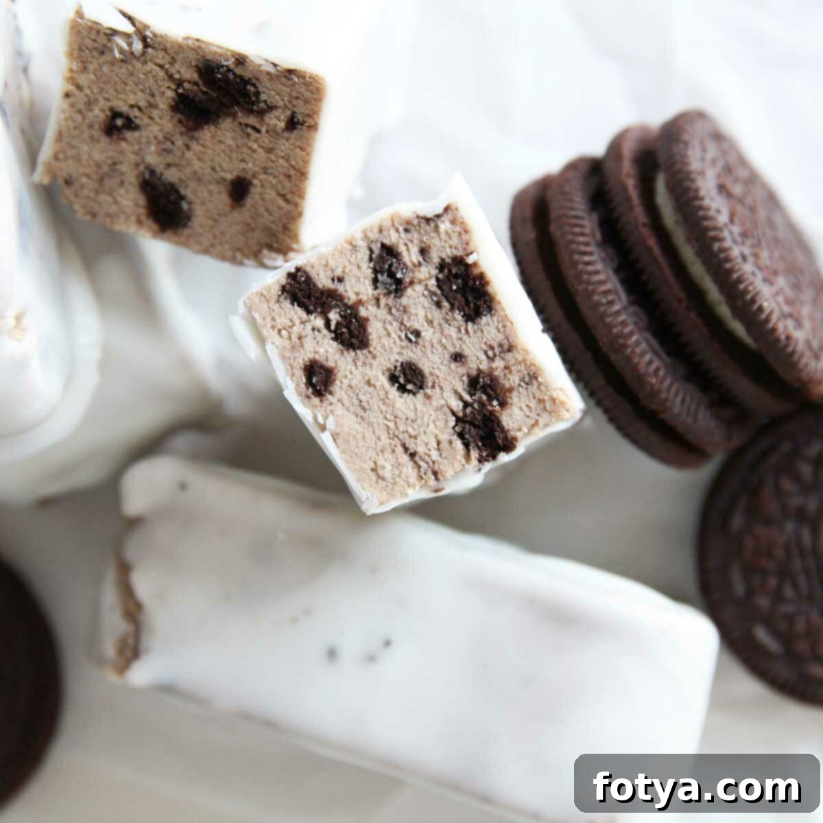 Εύκολες Σπιτικές Μπάρες Πρωτεΐνης Oreo Μπισκότο και Κρέμα Χωρίς Ψήσιμο 13 Σπιτικές Μπάρες Πρωτεΐνης Oreo Cookies και Κρέμα apv