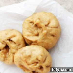 Συνταγή για 100% Ατμοψημένα Baozi Ολικής Άλεσης με Tangzhong 14 100% Ψωμάκια Ατμού Ολικής Άλεσης (Πιο Υγιεινή Κινέζικη Ζύμη Tangzhong Baozi)