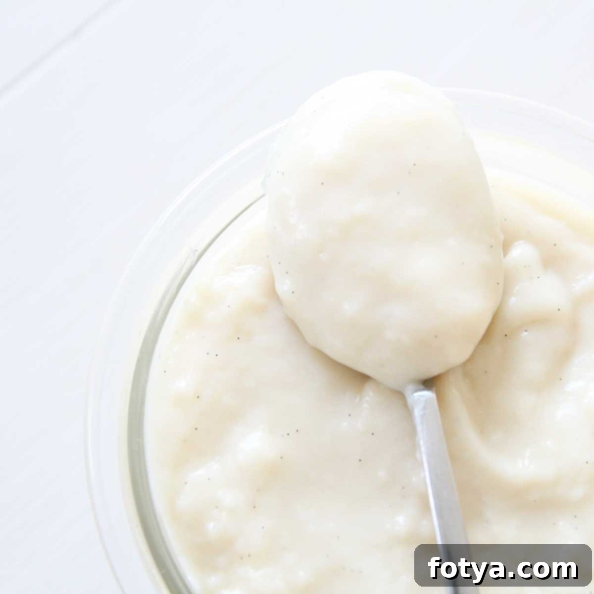 Βίγκαν Κρέμα Βανίλιας Αμυγδάλου 12 filling - vegan custard - vanilla bean almond milk basic