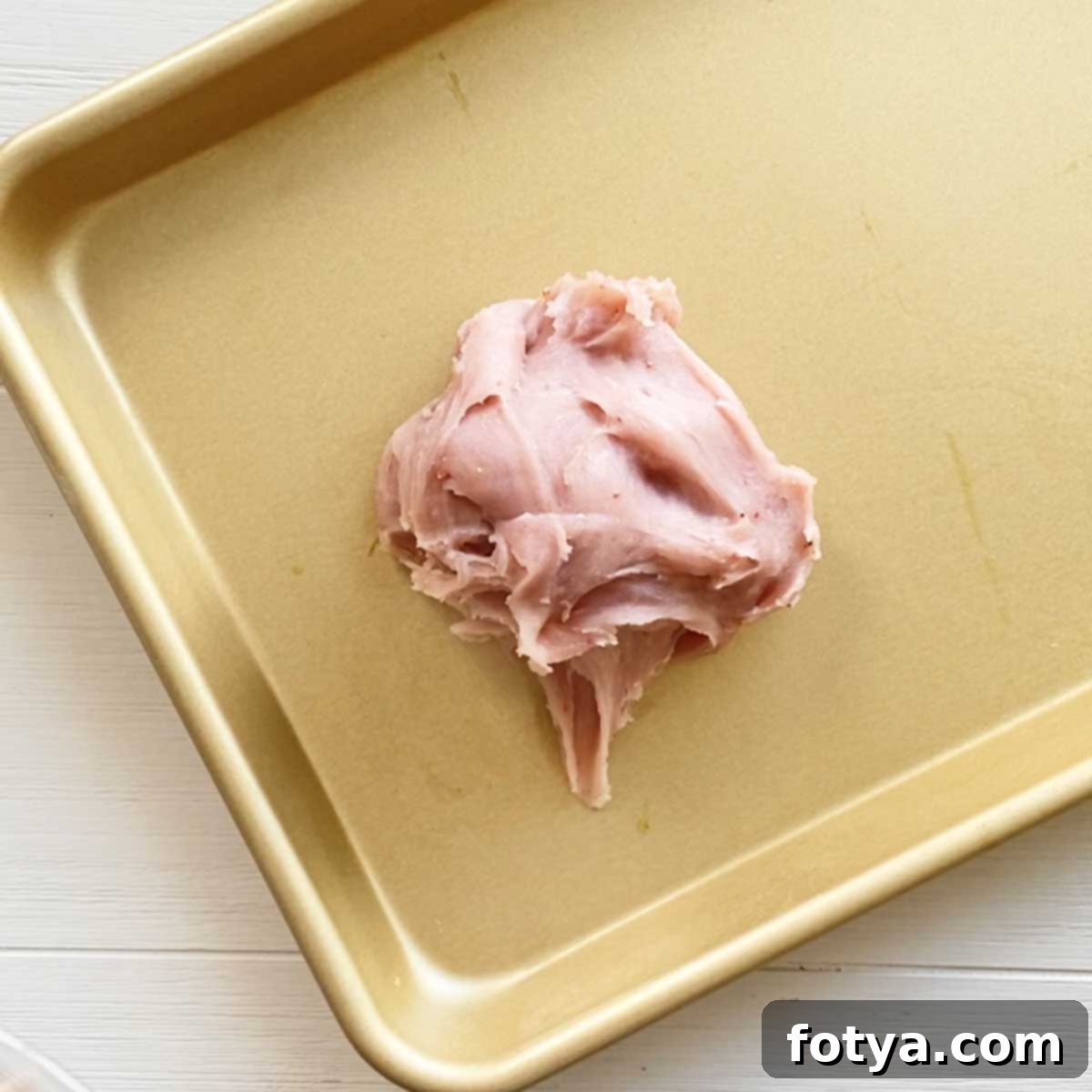 Vegan Χωρίς Γλουτένη Φεγγαρόπιτες Χιονιού Φράουλας 8 Πλάσιμο ζύμης snow skin mooncake σε ελαφρώς λαδωμένο ταψί