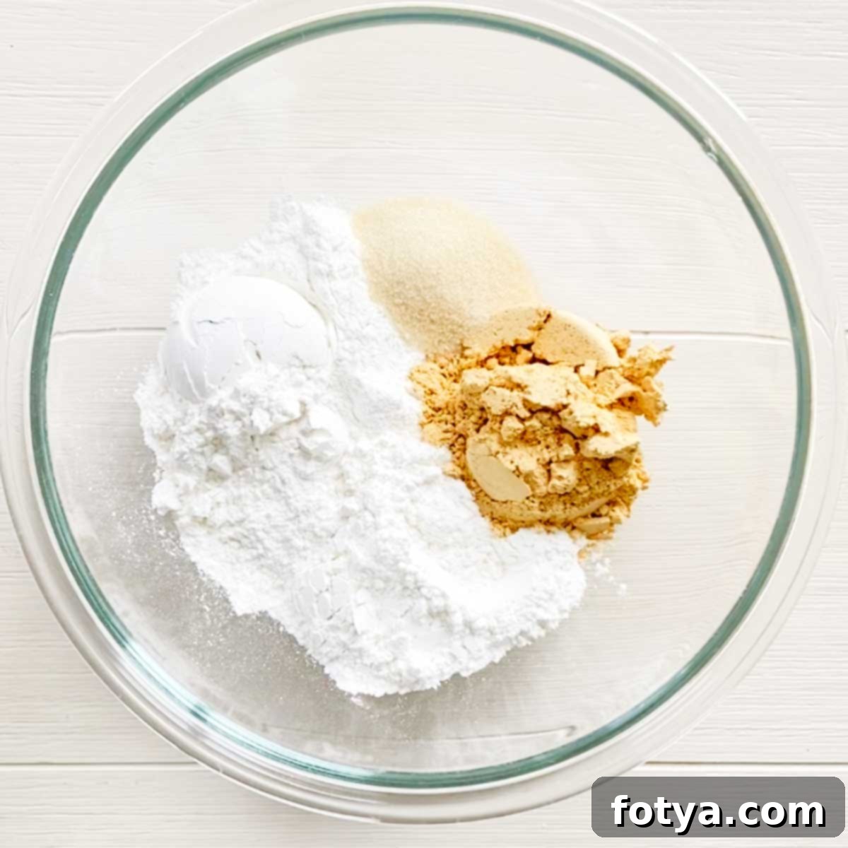 Γεμιστά Τανγκ Γιουάν με φυστικοβούτυρο PB Fit 3 Ανάμειξη στεγνών υλικών για ζύμη Tang Yuan