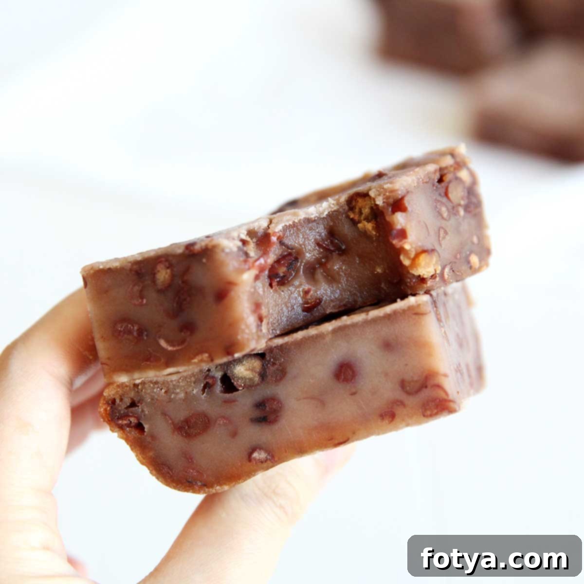 Φυτικό Μότσι Κέικ Κόκκινων Φασολιών 10 nian gao - vegan μοτσι κέικ με κόκκινα φασόλια