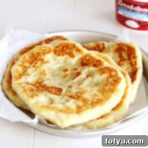 Πανεύκολη Πρωτεϊνούχα Πίτα Ναν με Cottage Cheese και 5 Μόνο Υλικά 14 Ψωμί Naan με Τυρί Κότατζ
