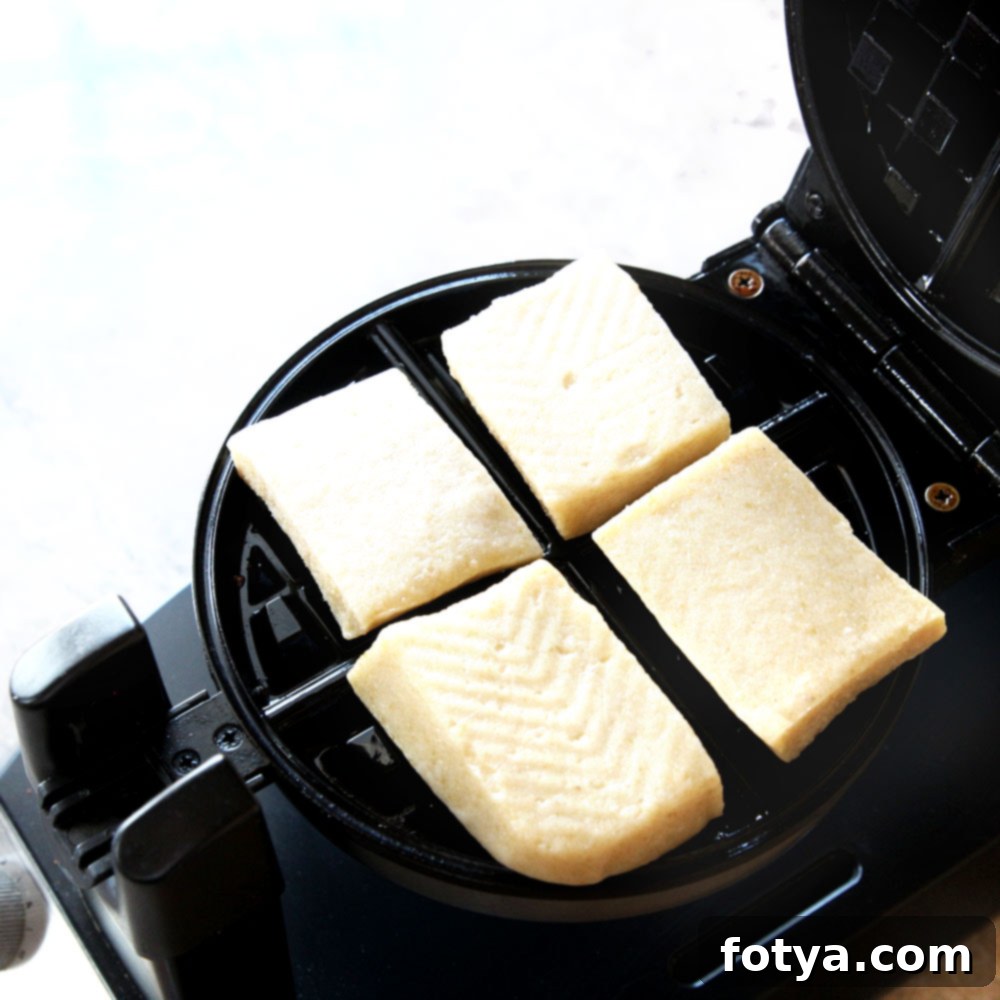 Πανεύκολες Βάφλες Mochi Καστανού Ρυζιού 5 χρησιμοποιώντας μια βαφλιέρα για να ψήσετε μότσι
