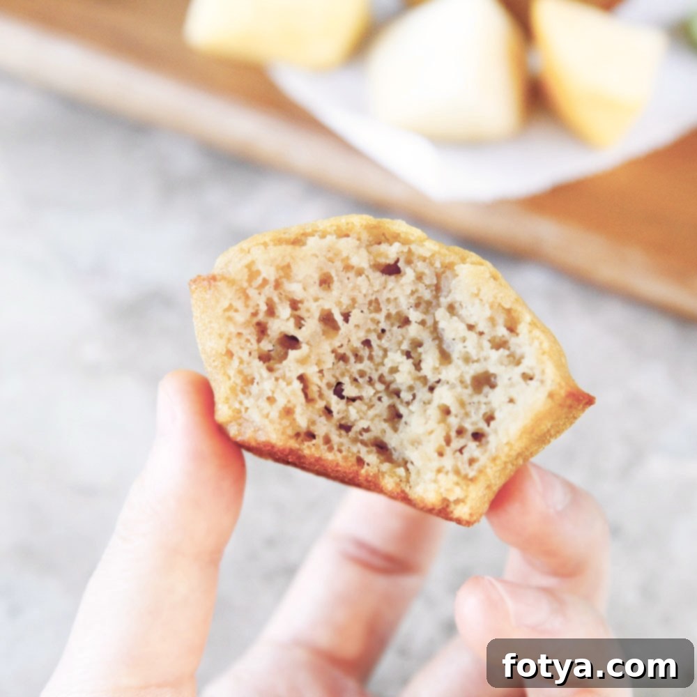 Υγιεινά Μάφιν Μήλου Ολικής Άλεσης 5 Muffins Μήλου Ολικής Άλεσης