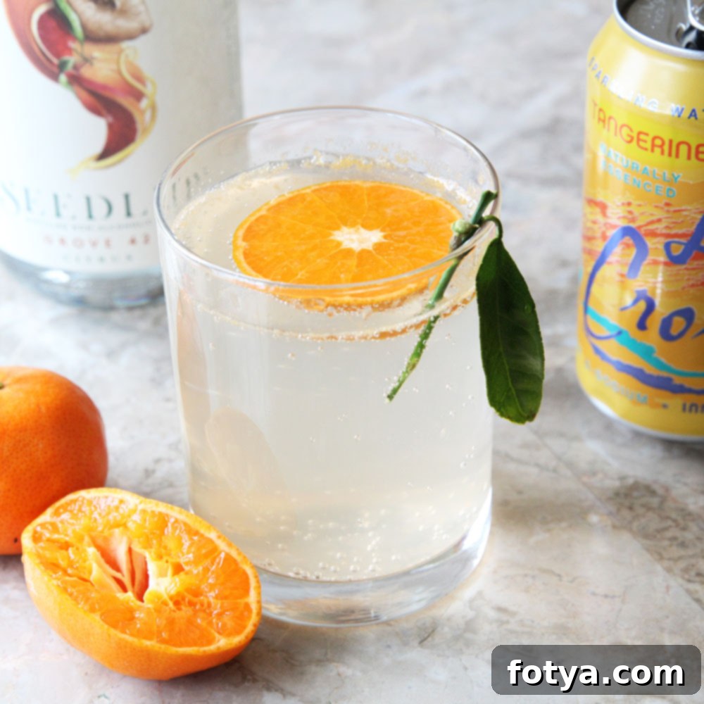 Συνταγή για Seedlip Orange Crush Κοκτέιλ Χωρίς Αλκοόλ 4 Μη Αλκοολούχο Κοκτέιλ Μανταρίνι με Seedlip Grove 42