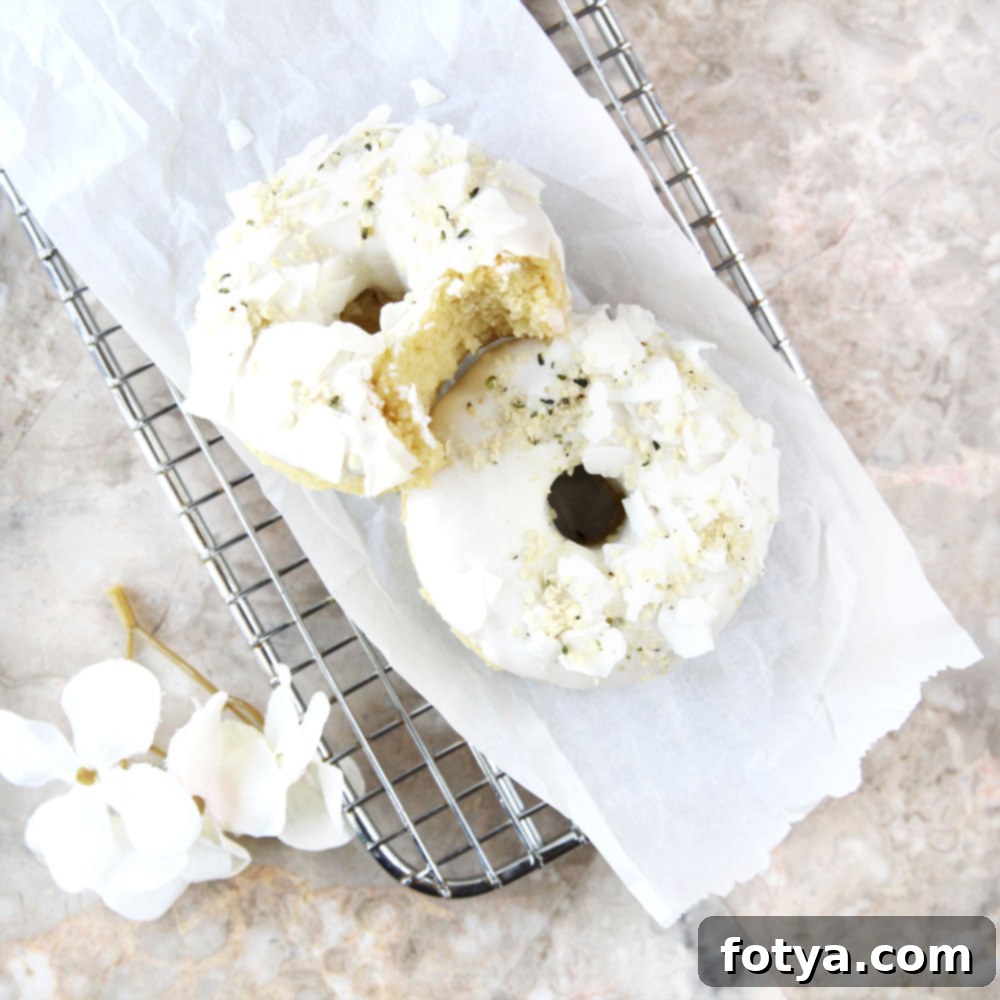 Ψητοί Ντόνατς Μότσι Καρύδας 3 Mochi Ντόνατς με Αλεύρι Καρύδας στο ταψί