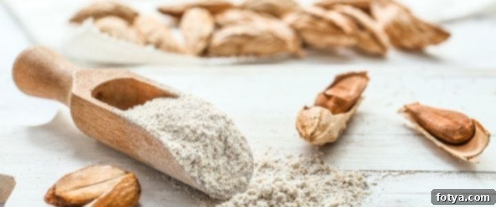 Εναλλακτικά υγιεινά άλευρα αντί λευκού αλευριού 3 Μπολ με αλεύρι αμυγδάλου και ολόκληρα αμύγδαλα