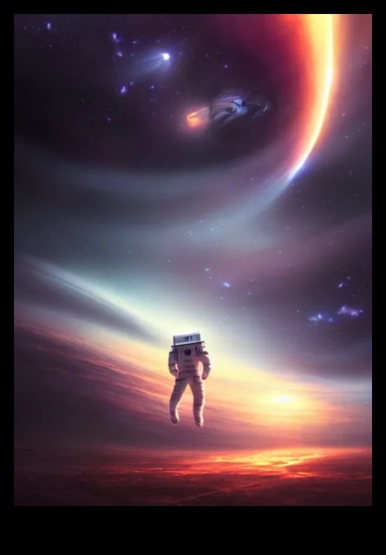 Αστροναύτες του Celestial Nomads σε ένα επικό ταξίδι μέσα από την απεραντοσύνη του διαστήματος 4 Celestial Nomads: Astronauts Roaming the Vastness of Space