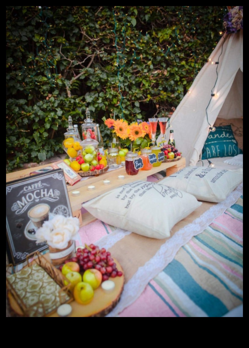 Boho Picnic Ένας οδηγός για φαγητό σε εξωτερικό χώρο σε στυλ 2 Μπορείτε να δώσετε συμβουλές για τη διακόσμηση ενός υπαίθριου σημείου για πικνίκ με Boho Vibes;