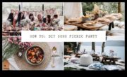 Boho Picnic Ένας οδηγός για υπαίθρια τραπεζαρία με στυλ