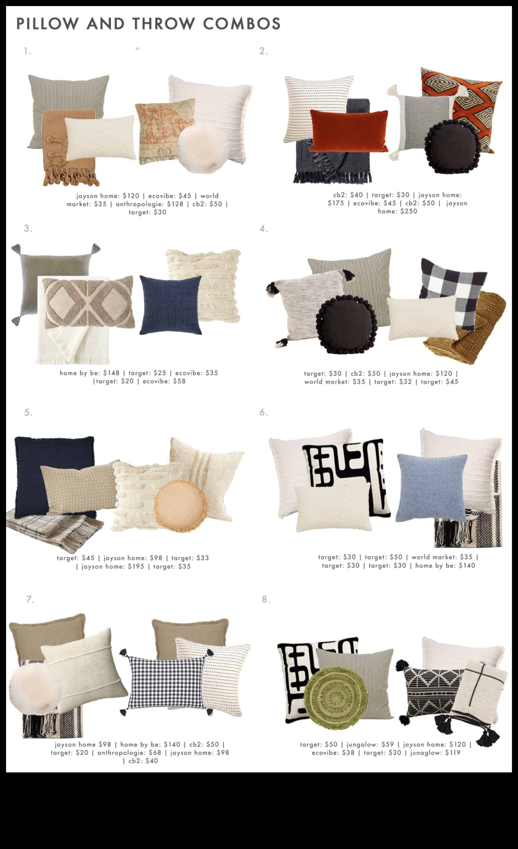 Πέτα μαξιλάρια 5 εύκολοι τρόποι για να τα τακτοποιήσεις 5 Δημιουργικοί τρόποι για να τακτοποιήσετε μαξιλάρια ριχτών