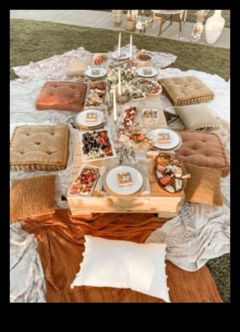 Boho Picnic Μια ρουστίκ και κομψή συγκέντρωση Boho Picnic Μια ρουστίκ και κομψή συγκέντρωση