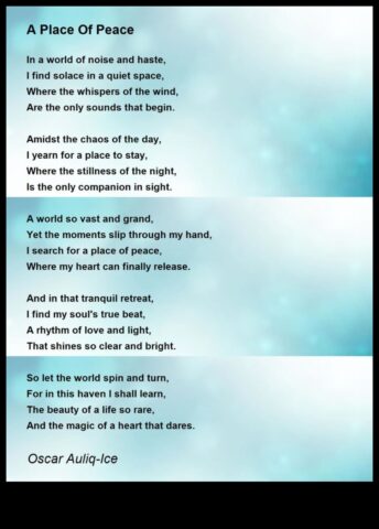 Ήσυχα καταφύγια Βρείτε ειρήνη και ησυχία στο χάος Ήσυχα καταφύγια Βρείτε ειρήνη και ησυχία στο χάος