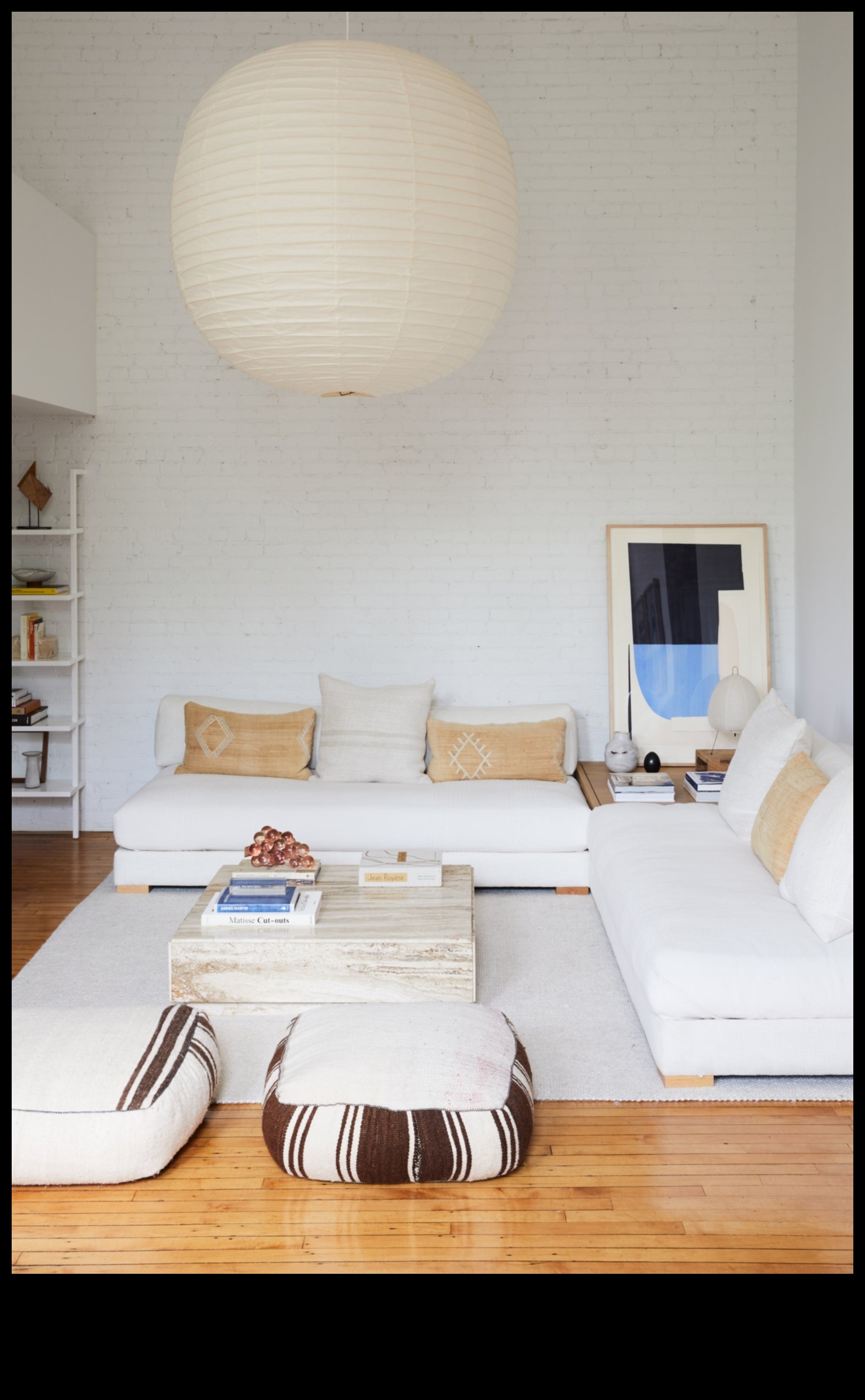 Το μινιμαλιστικό ιαπωνικό σαλόνι 5 Πώς να πετύχετε μια σύγχρονη ιαπωνική διακόσμηση σαλονιού για Zen Serenity χρησιμοποιώντας ιδέες διακόσμησης;