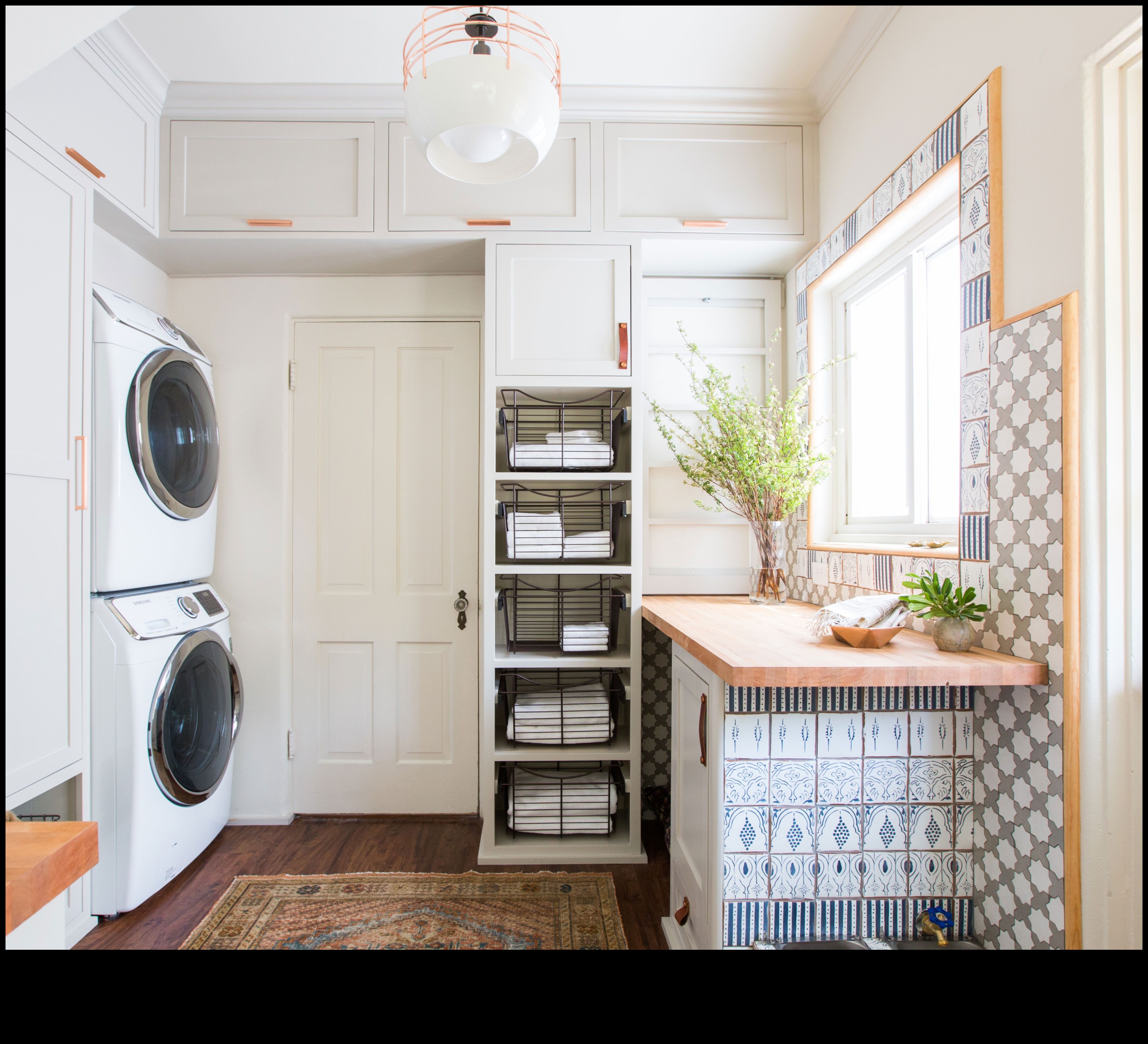 Συμβουλές για κομψή διακόσμηση πλυντηρίου