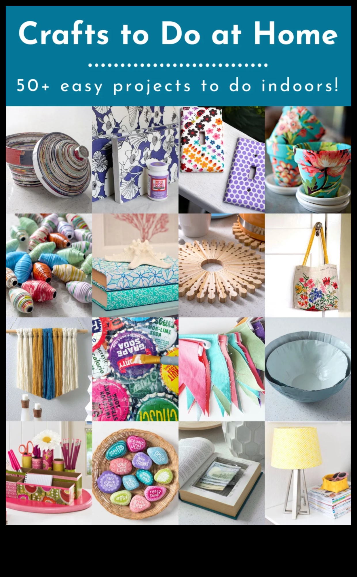 Εύκολες χειροτεχνίες για να προσθέσετε μια προσωπική πινελιά στη διακόσμησή σας