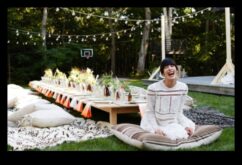 Boho υπαίθρια τραπεζαρία Ένας κομψός και χαλαρός τρόπος διασκέδασης