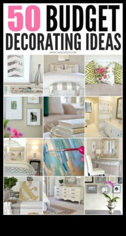 Ιδέες διακόσμησης σπιτιού για κάθε προϋπολογισμό Ιδέες διακόσμησης σπιτιού για κάθε προϋπολογισμό