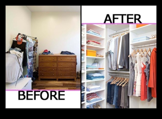 6 βήματα για μια ντουλάπα χωρίς ακαταστασία 1 Συμβουλές για την οργάνωση και τη διακόσμηση της ντουλάπας σας