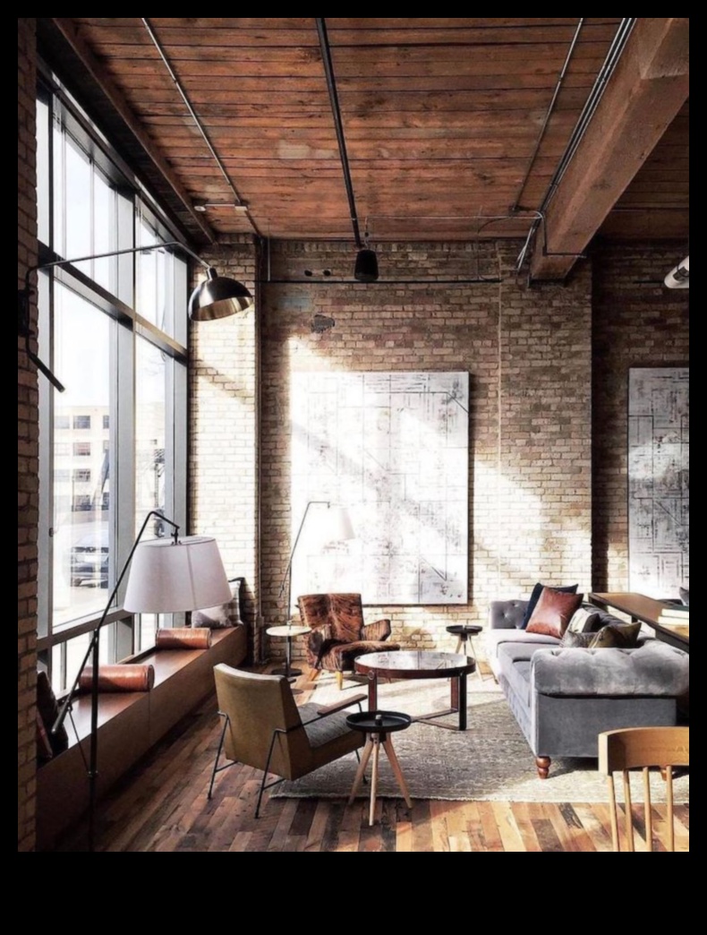 Industrial Chic Διακόσμηση για Μικρά Σαλόνια 1 Πώς μπορώ να εφαρμόσω το Industrial Chic Decor σε ένα μικρό σαλόνι;