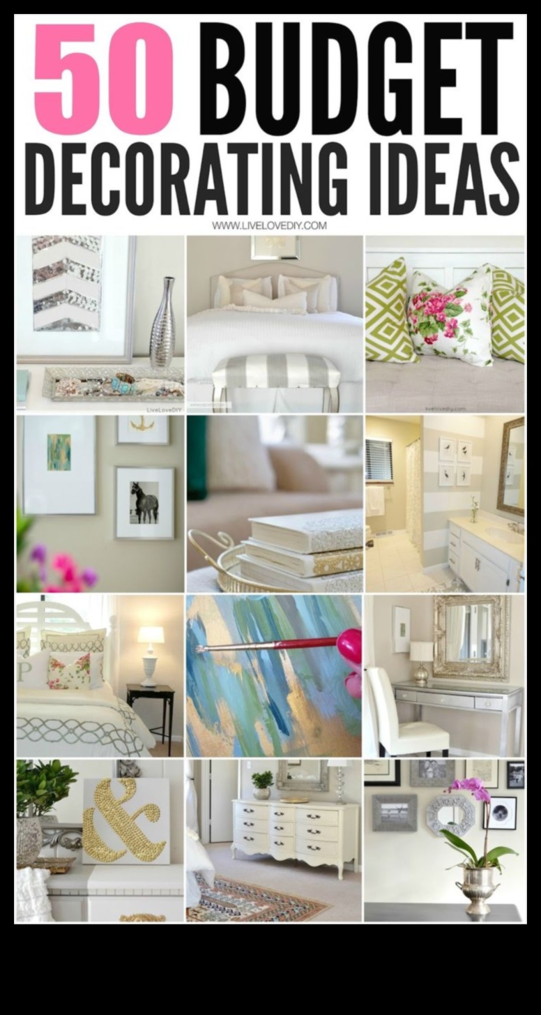 Ιδέες διακόσμησης σπιτιού για κάθε προϋπολογισμό 5 Εμπνευσμένες ιδέες διακόσμησης σπιτιού για κάθε δωμάτιο